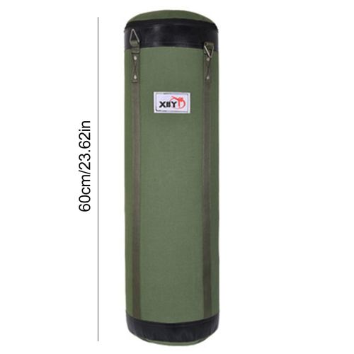 Empty Boxing Sand Bag Hanging Kick Sandbag Boxing Training Fight Karate Punching Bag Heavy Duty For Adult With Glove Wrist Guard