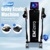 EMSSLIM Neo 6500W Folding Screen Hi-emt Body Sculpt Machine 4 RF Handle Pelvic Pad Optional Ems Muscle Stimulator Emszero